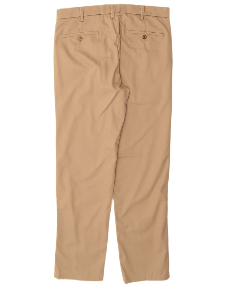 DOCKERS Slim Fit Chinobukser til mænd W32 L30 Beige bomuld