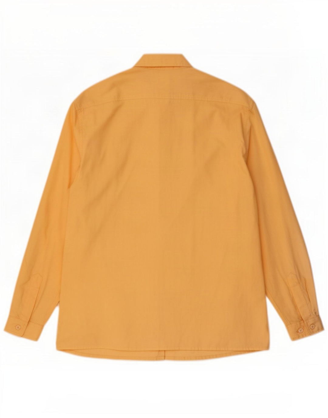 Vintage Dame Loose Fit skjorte EU 38 Medium Gul Bomuld