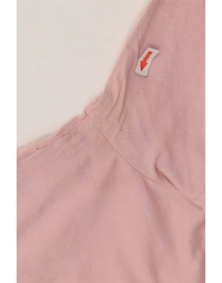 Puma Graphic Sweatshirt Jumper UK 16 Large Pink