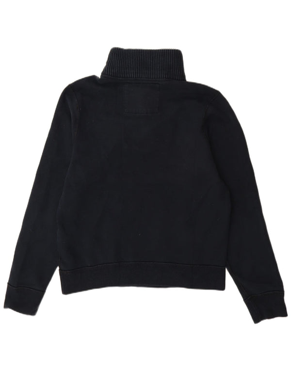 Abercrombie & Fitch Herre Muscle Graphic Sweatshirt Jumper XL Navy Blue