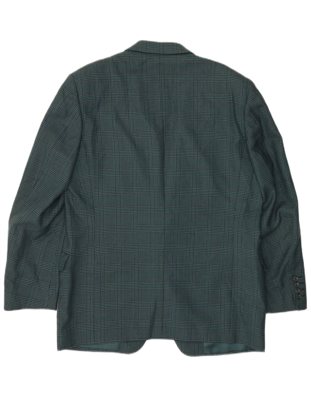 CANALI Herre 2-knaps blazerjakke IT 52 XL Blå Houndstooth Uld