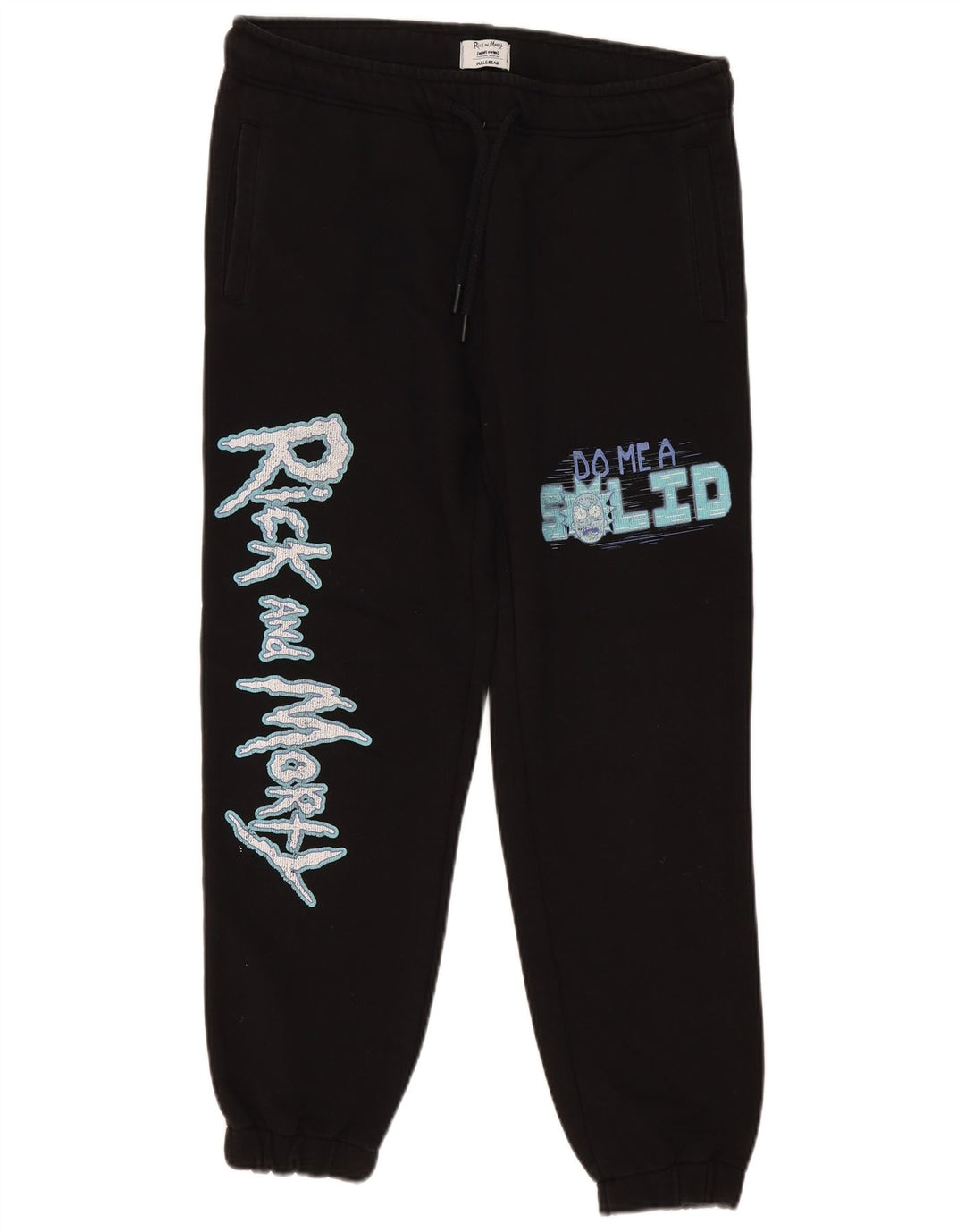Pull & Bear Herre Rick and Morty træningsdragt Bukser Joggers Medium Sort