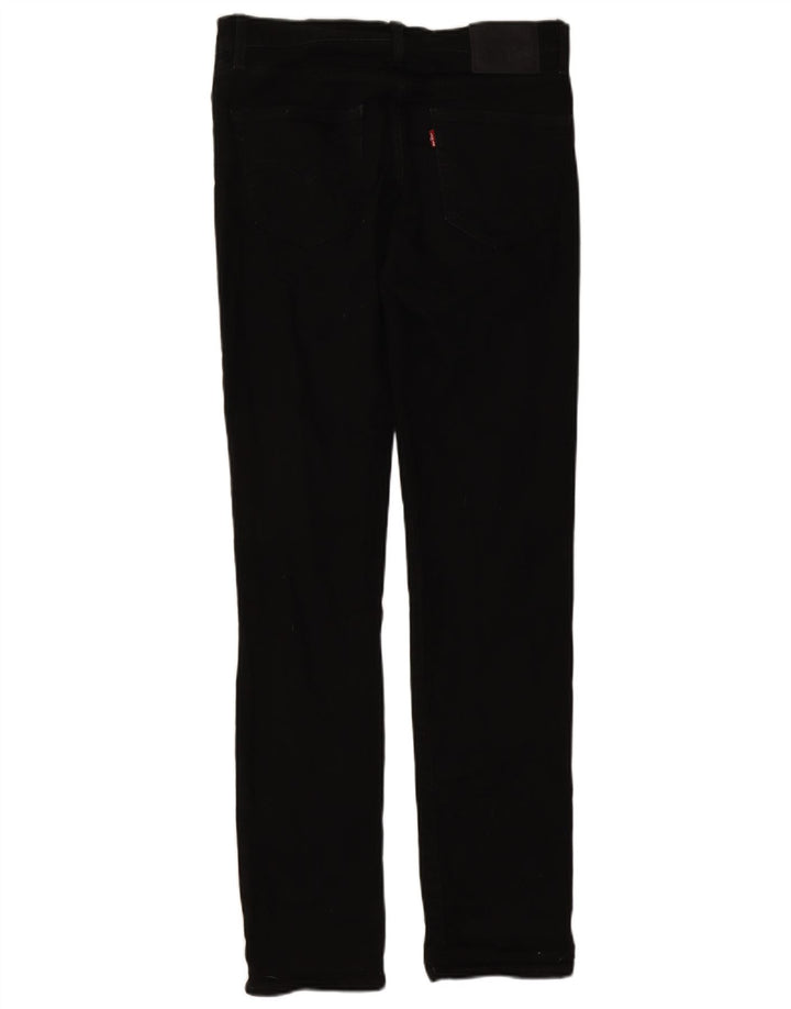 Levi's Slim Jeans til mænd W32 L34 sort bomuld