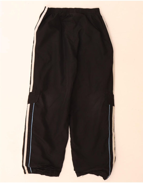 Adidas Drenge Træningsdragt Bukser Joggers 6-7 År Sort Polyester