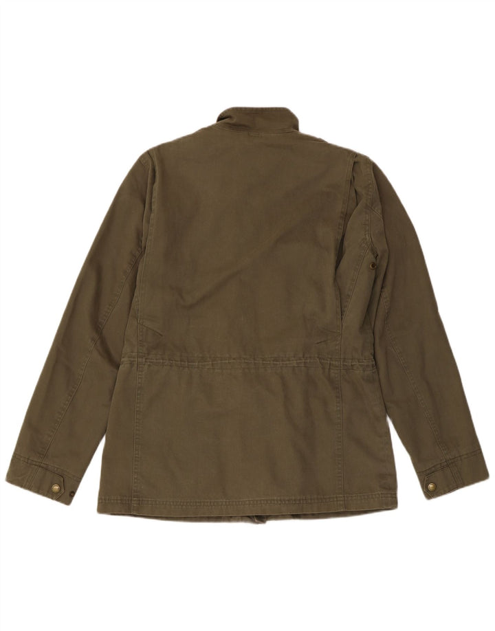 TIMBERLAND Militærjakke til kvinder UK 12 Medium Khaki Bomuld