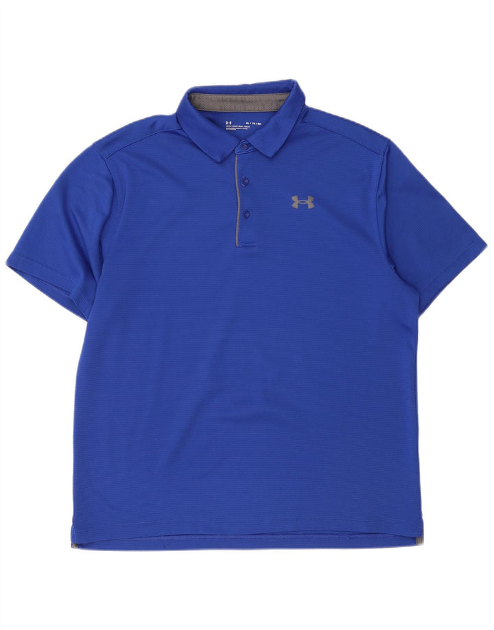 Under Armour Herre Polo Shirt XL Blå