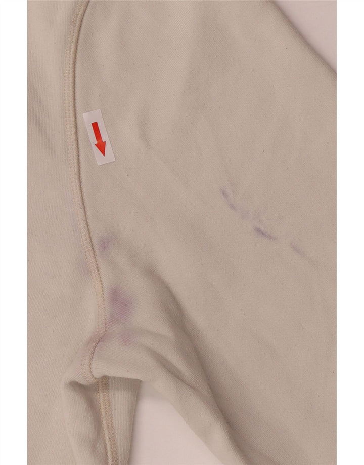 Jack Wills Herre Grafisk Sweatshirt Jumper Stor Hvid Bomuld
