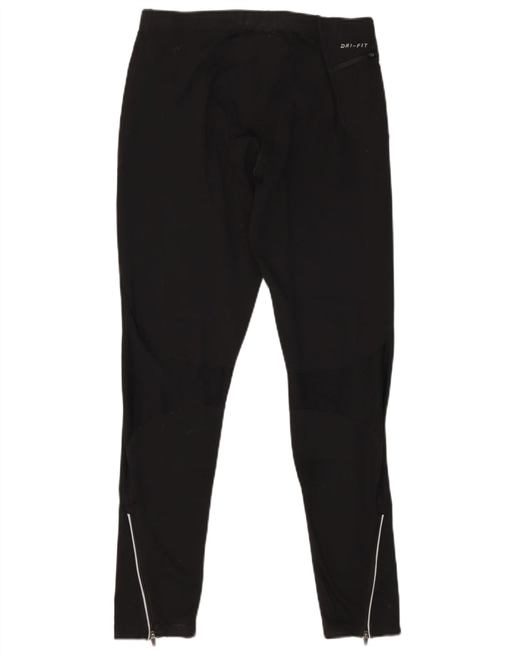 Nike Dame Dri Fit Leggings UK 18 XL Sort Polyester