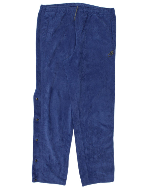 ASICS Herre fleece træningsdragt Bukser Large Navy Blue