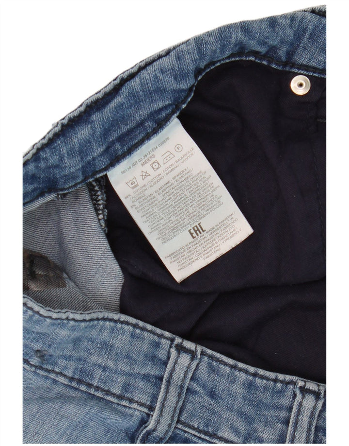 Gas Straight Jeans til mænd W36 L29 blå bomuld