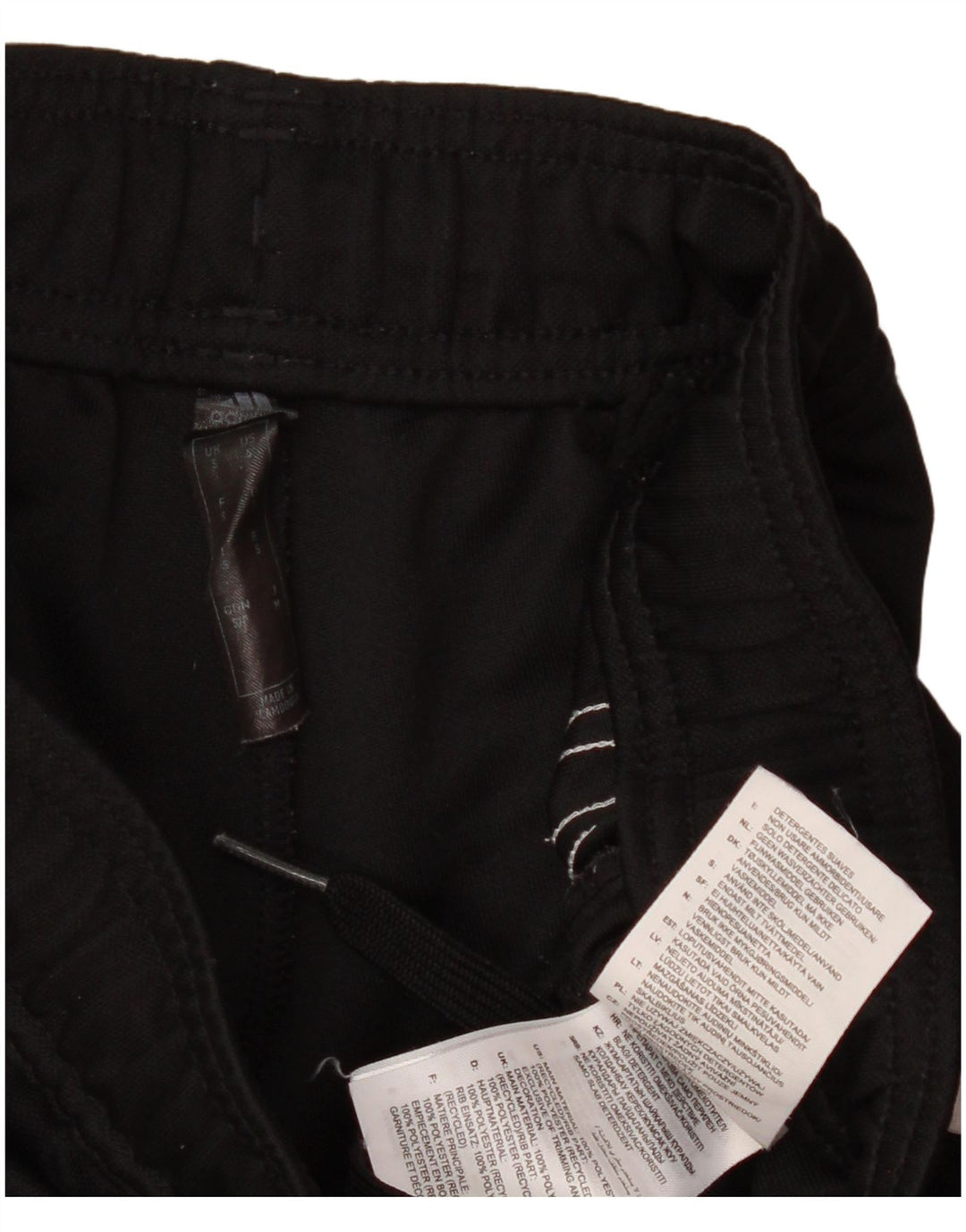 Adidas Aeroready træningsdragtsbukser til kvinder UK 8 Small Black Polyester