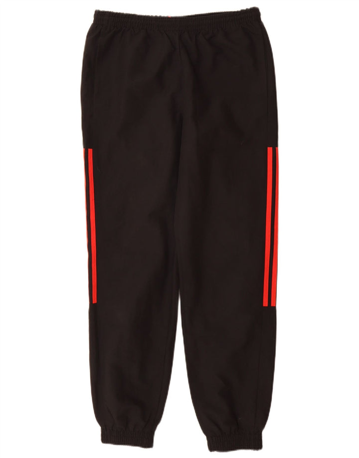 Adidas Drenge Træningsdragt Bukser Joggers 13-14 År Sort Polyester