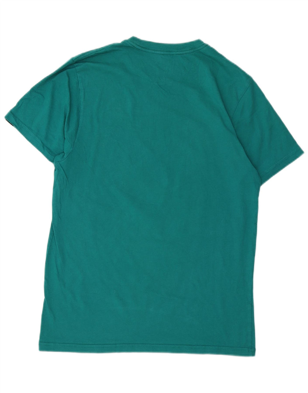VANS Mens Custom Fit Graphic T-Shirt Top Medium Turquoise Cotton Vintage Vans and Second-Hand Vans from Messina Hembry 