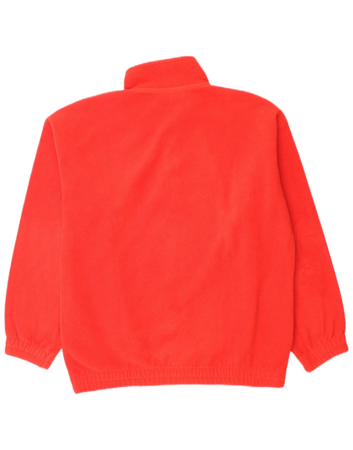 Fila Herre Button Neck Fleece Jumper IT 48 Medium Rød