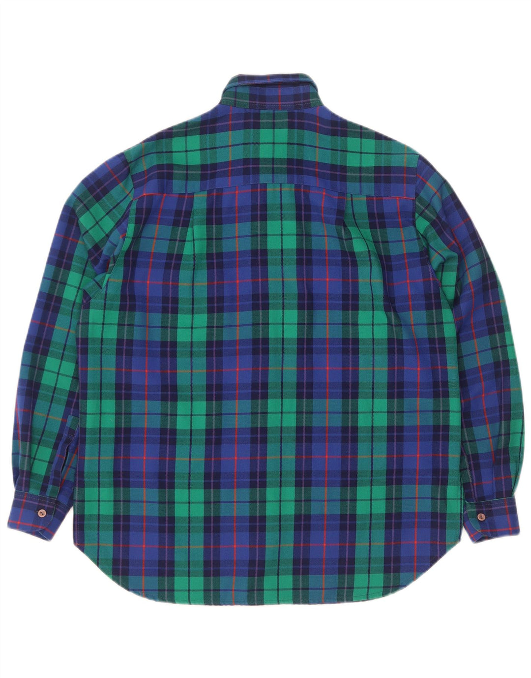Gabri elle La Camicia Dame Flanellskjorte UK 16 Stor Flerfarvet Ternet