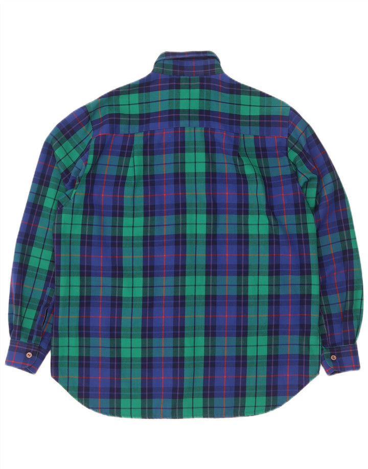 Gabri elle La Camicia Dame Flanellskjorte UK 16 Stor Flerfarvet Ternet