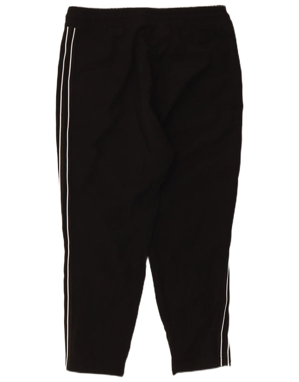 Adidas Womens Crop træningsdragt Bukser UK 14 Medium Black Polyester