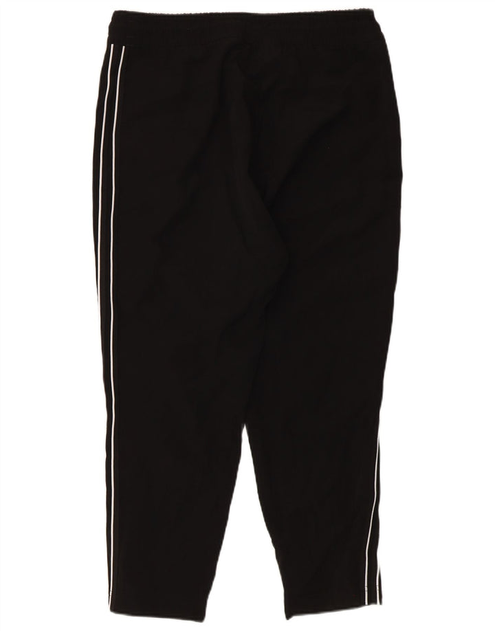 Adidas Womens Crop træningsdragt Bukser UK 14 Medium Black Polyester