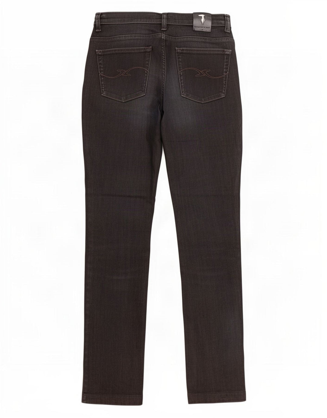Trussardi Straight Jeans til kvinder W28 L28 Sort