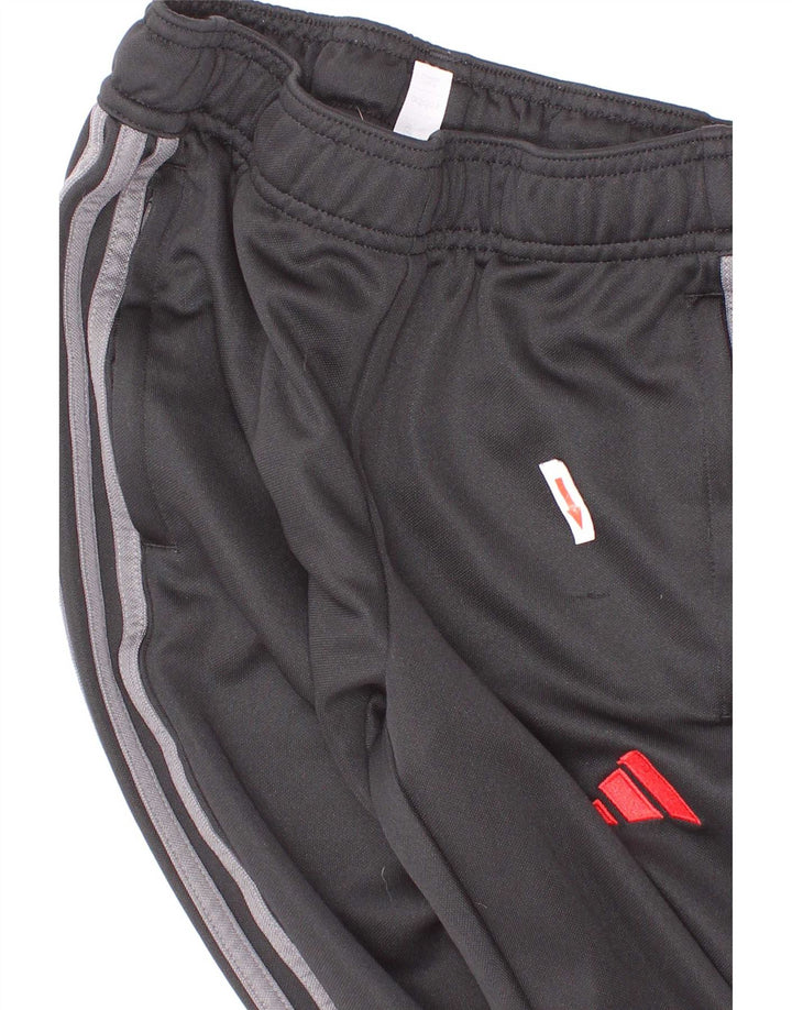 Adidas Boys Aeroready Tracksuit Bukser 9-10 år Sort polyester