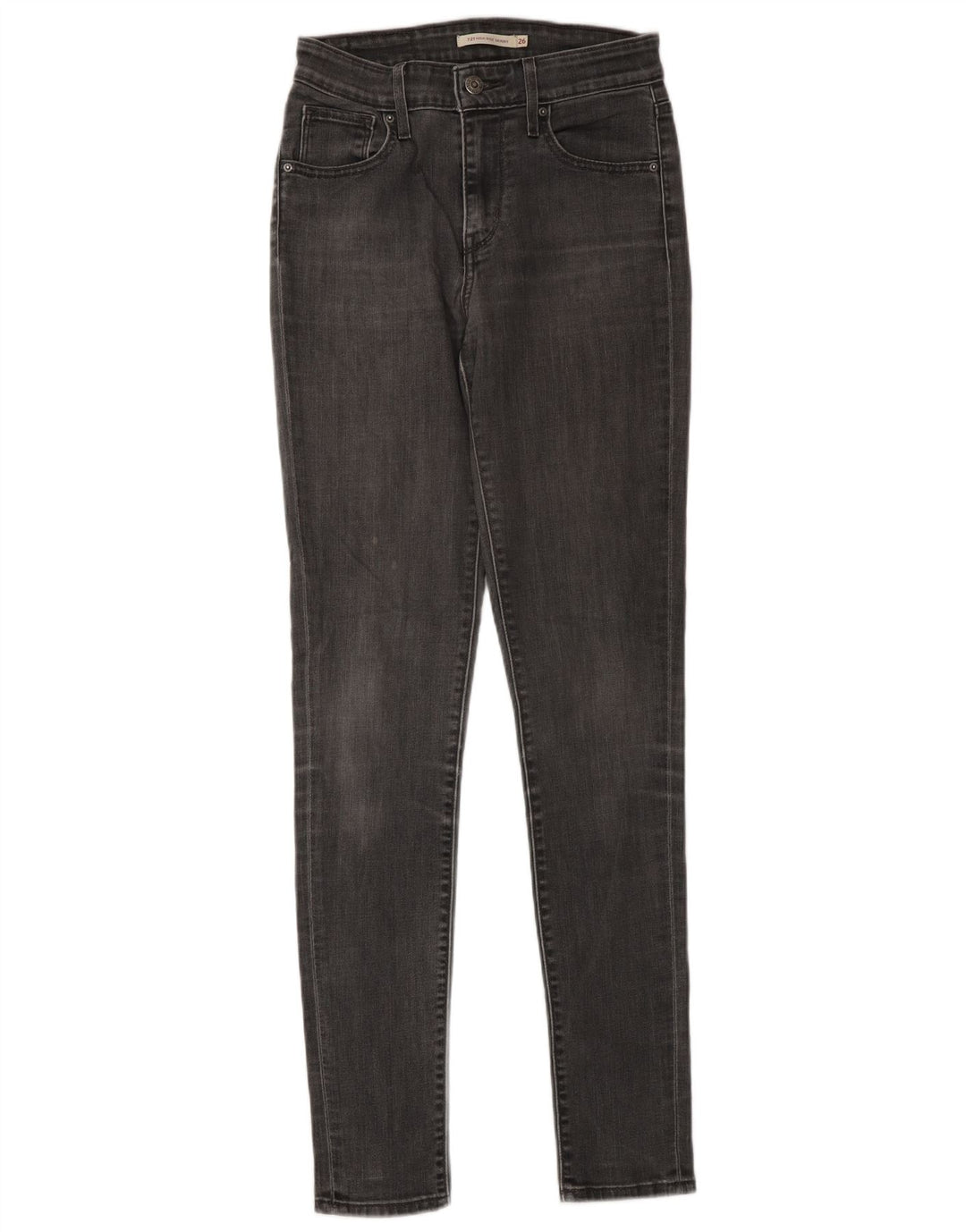 Levi's Skinny Jeans til kvinder W26 L34 Grå Bomuld
