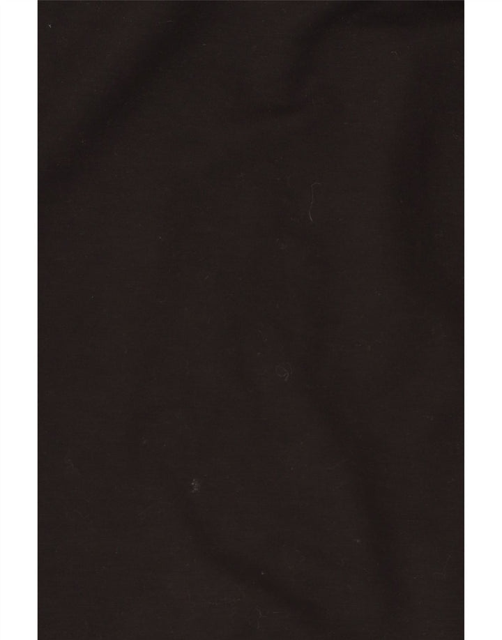 PUMA Womens Crop Oversized hættetrøje Jumper UK 10 Small Black Polyester