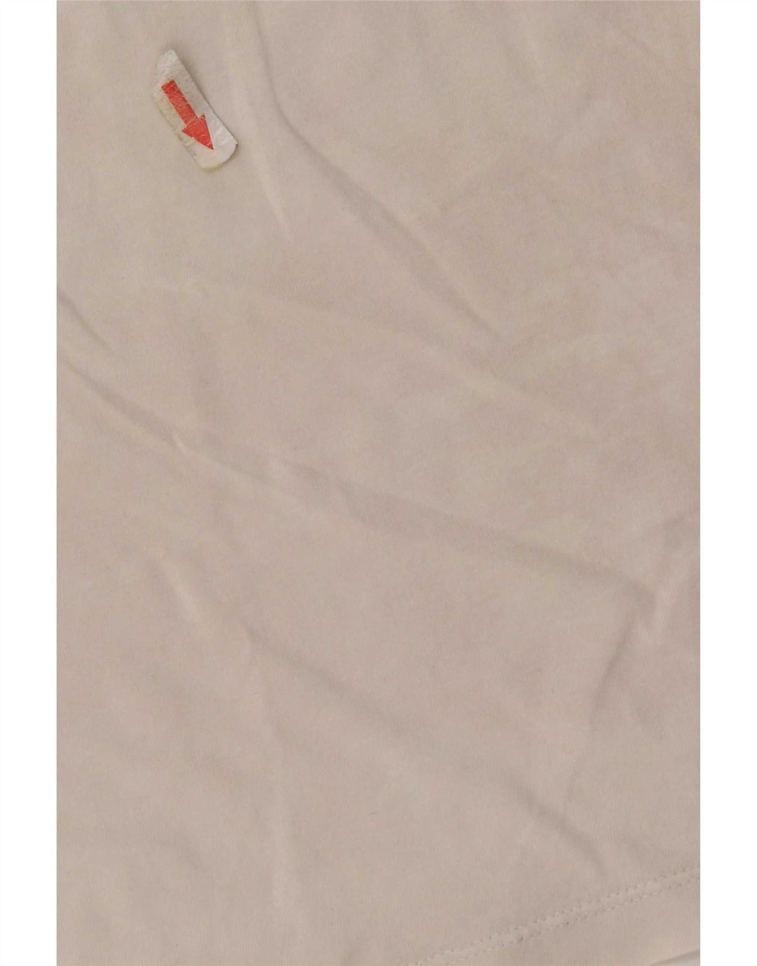 Adidas Dame T-Shirt Top UK 12 Medium Hvid Bomuld