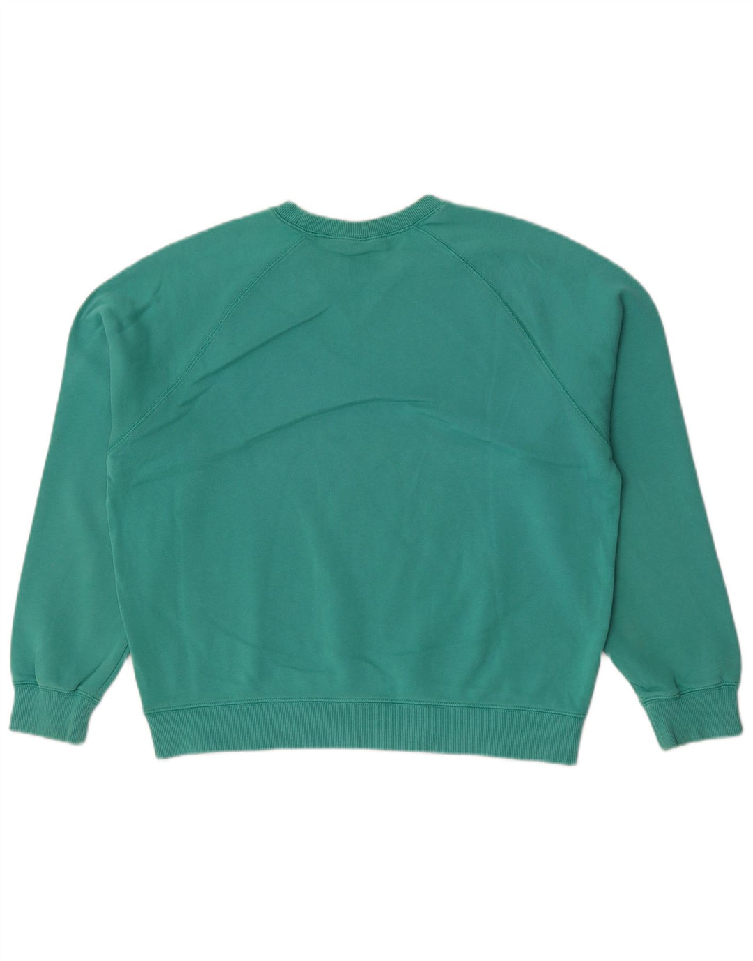 Carhartt Dame Oversized Sweatshirt Jumper UK 10 Lille grøn bomuld