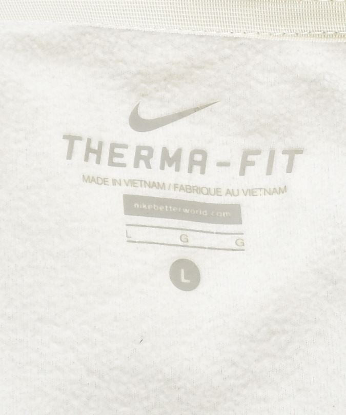 NIKE Therma Fit Fleecejakke til kvinder UK 14 Stor grå polyester