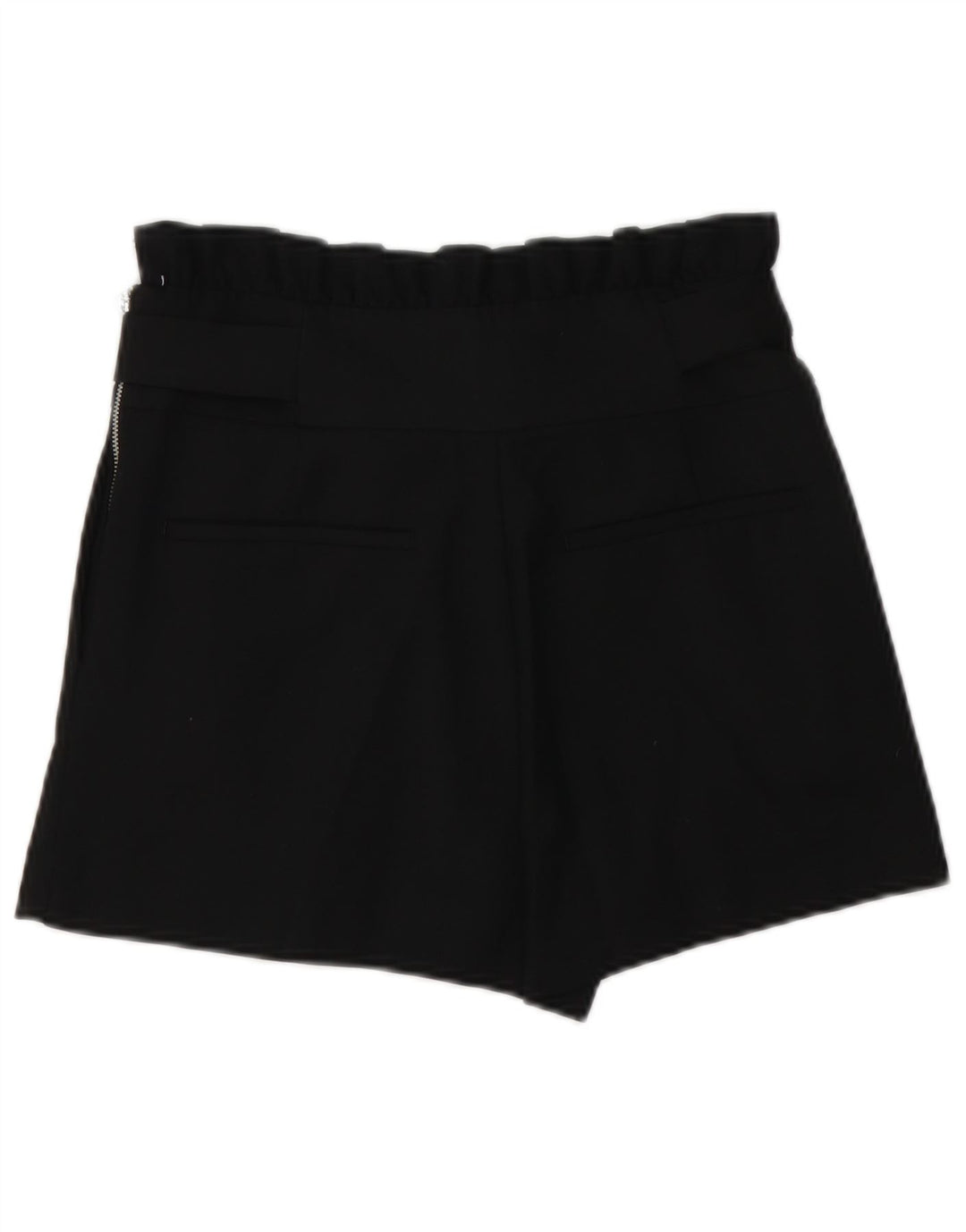 Zara Dame Trafaluc High Waist Hot Pants Small W26 Black Polyester