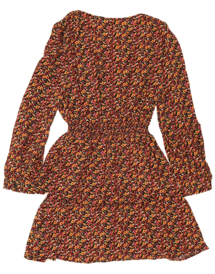 Zara Empire Dress UK 12 Medium Multicolored Floral