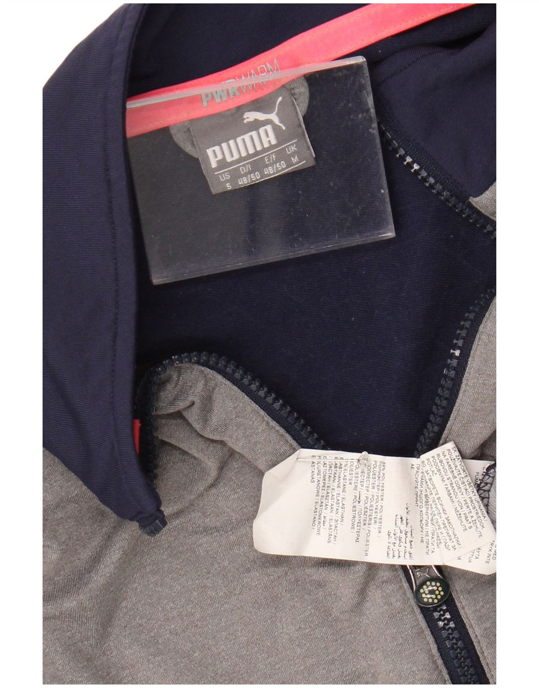 Herre Zip Neck Pullover Træningsdragt Top Medium