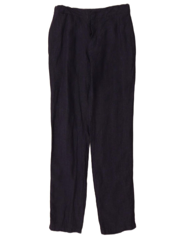 Zara Straight Chino Bukser Small W30 L32 Marineblå