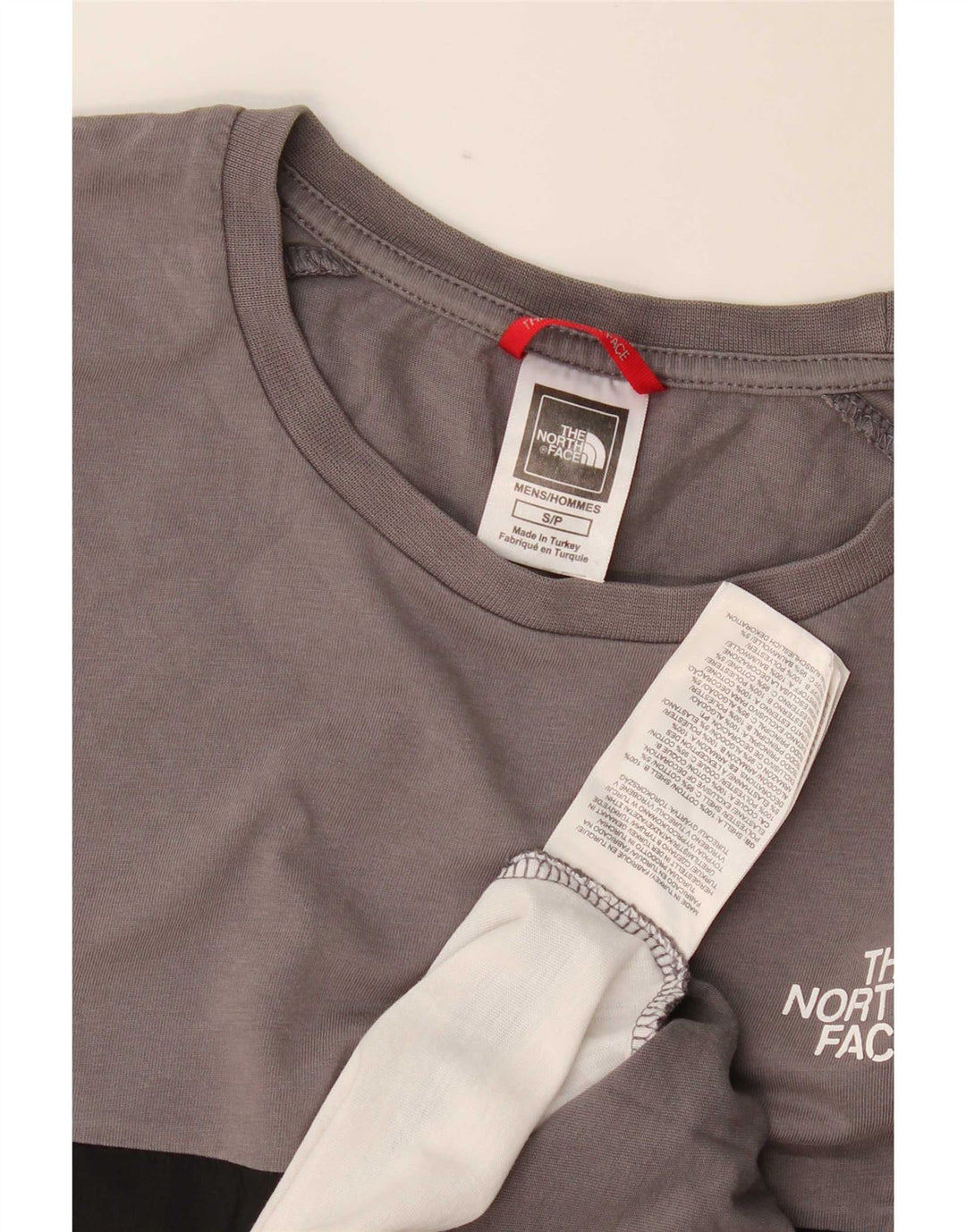 The North Face Herre Regular Graphic T-Shirt Top Lille Grå Colourblock