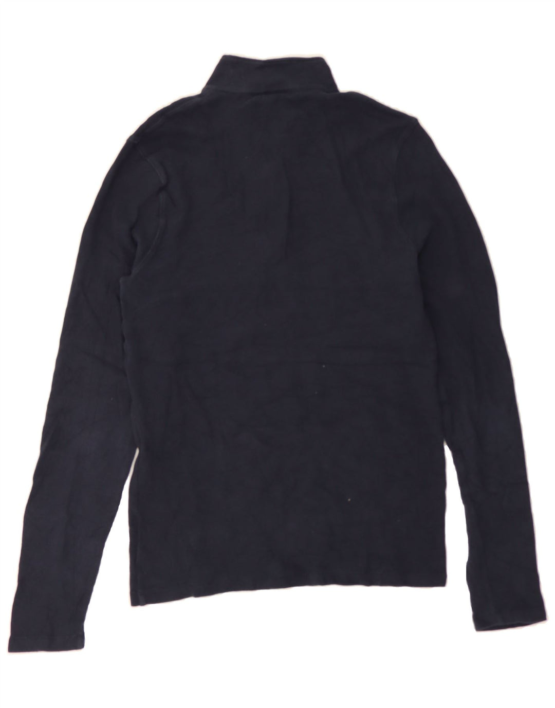 MICHAEL KORS Mens Zip Neck Sweatshirt Jumper XL Navy Blue Cotton Vintage Michael Kors and Second-Hand Michael Kors from Messina Hembry 