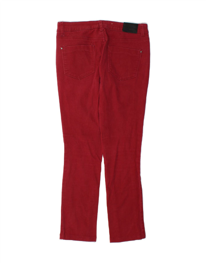 DKNY Womens Slim Jeans US 2 XS W30 L28 Red Cotton Vintage Dkny and Second-Hand Dkny from Messina Hembry 
