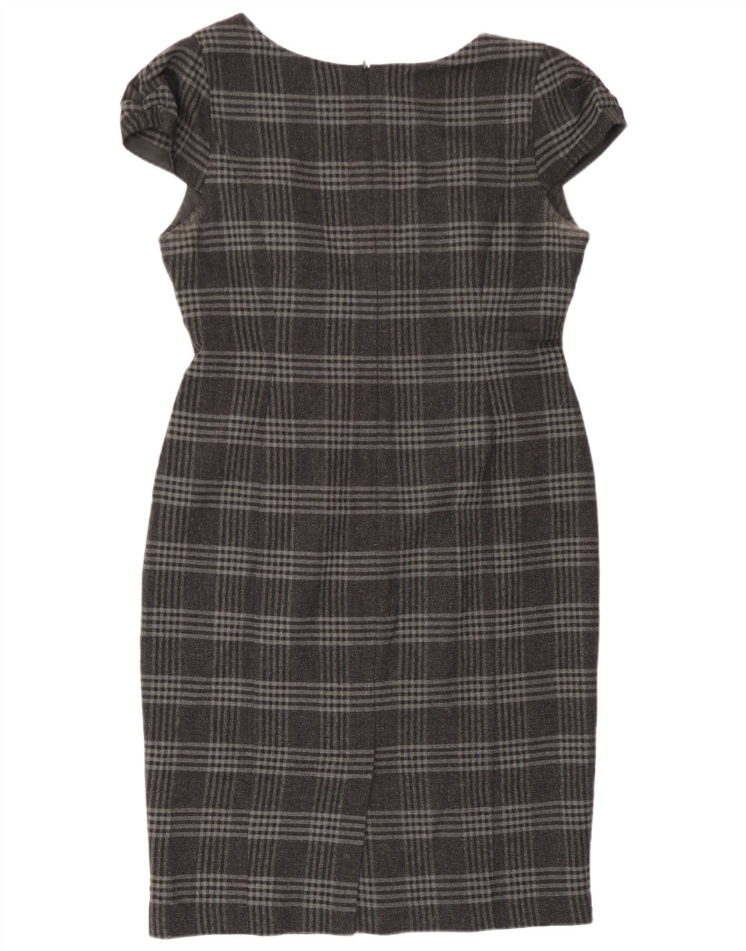 Marks & Spencer Womens Sheath Dress UK 14 Medium Grey Ternet polyester