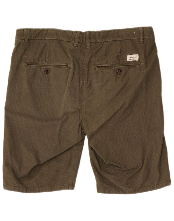 Jack & Jones Herre Chino Shorts Large W34 Khaki Bomuld