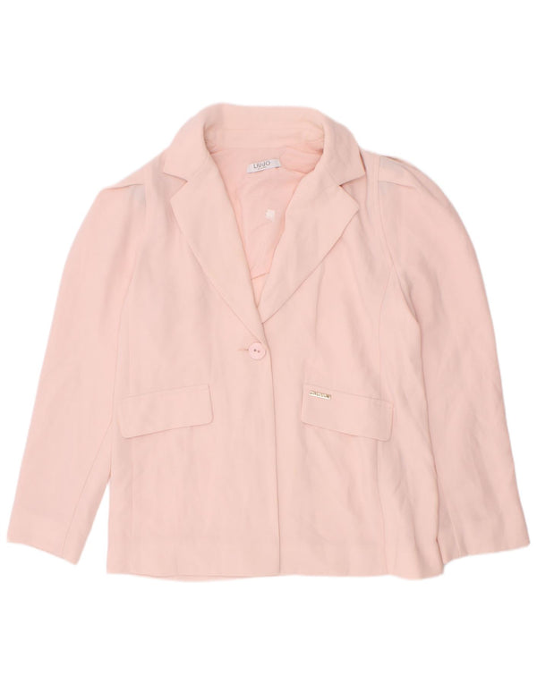 Liu Jo Girls 1-knap blazerjakke 7-8 år Pink Polyester