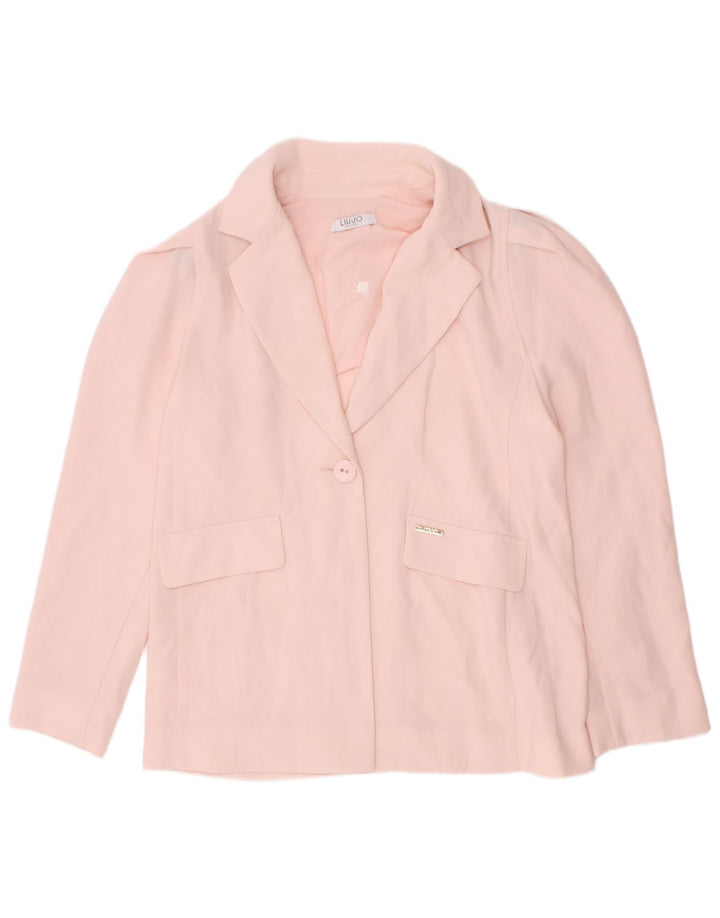 Liu Jo Girls 1-knap blazerjakke 7-8 år Pink Polyester