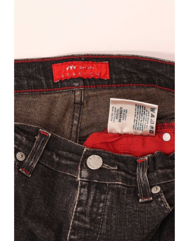 Marks & Spencer Dame Per Una Bootcut Jeans UK 8 Small W26 L32 Grå Bomuld