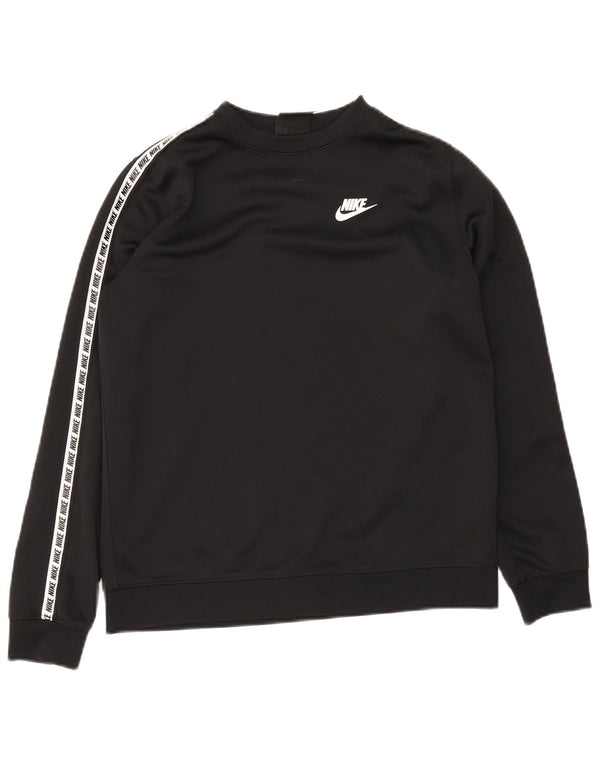 Nike Boys Graphic Sweatshirt Jumper 13-14 år XL Sort Polyester