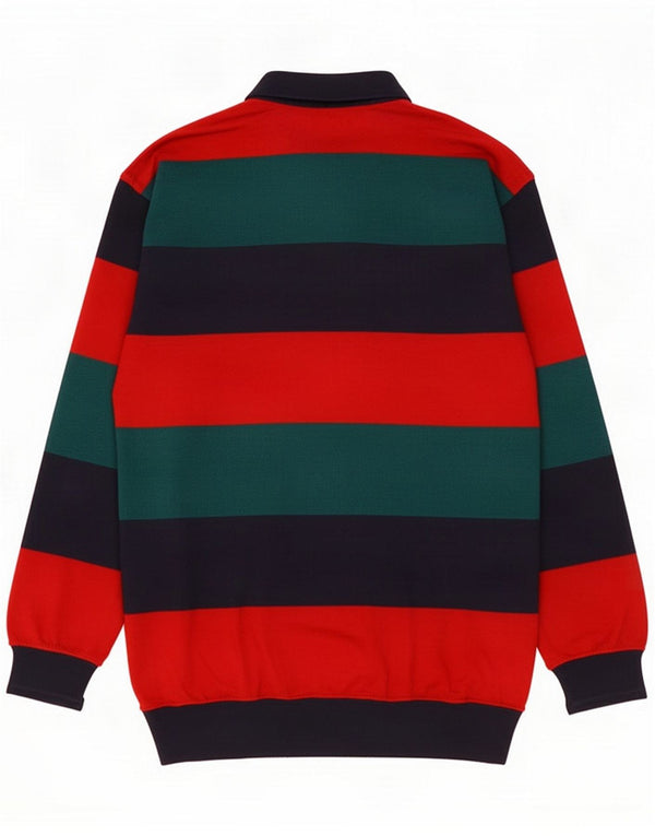 Amerigo Vespucci Herre Polo Neck sweater Stor Flerfarvet Stribet