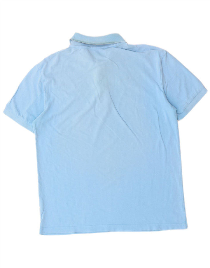 Kappa herre poloshirt XL blå bomuld