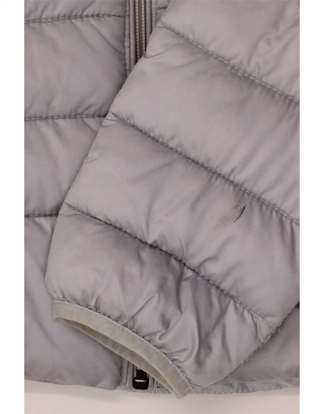 Napapijri Womens Geographic Polstret hættejakke UK 14 Medium Grey