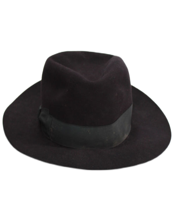 Borsalino Herre Fedora Hat Lille Sort Klassisk