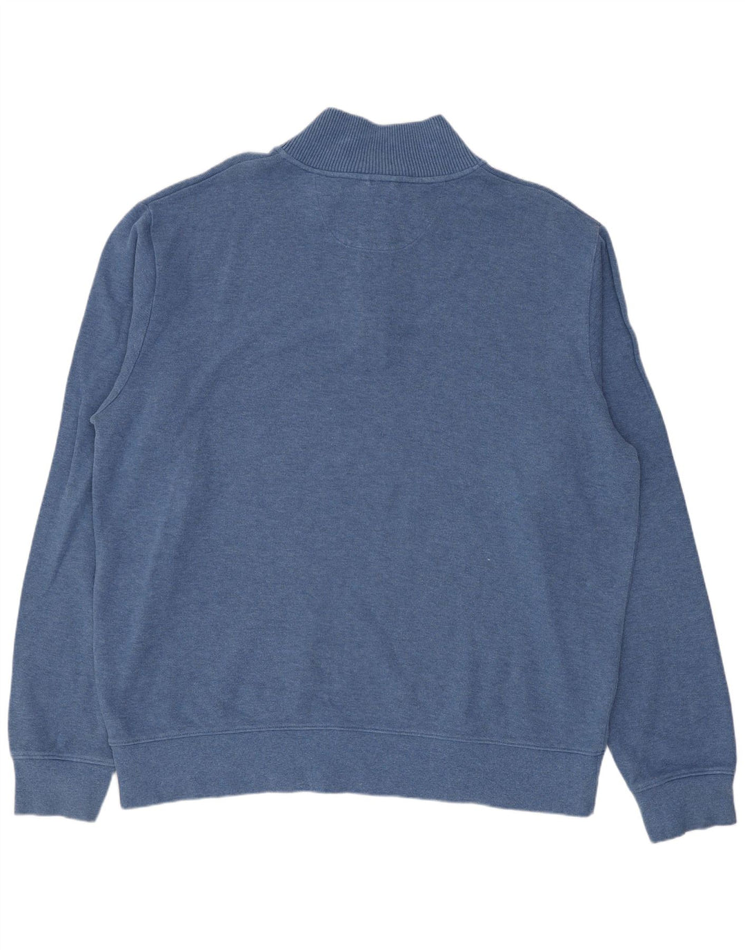 GANT Sweatshirt med lynlås til mænd 3XL blå bomuld