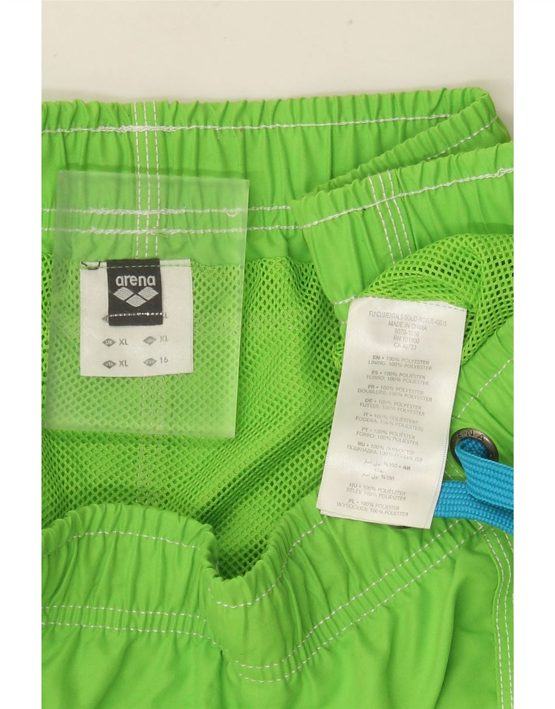 ARENA Badeshorts til mænd XL Grøn polyester