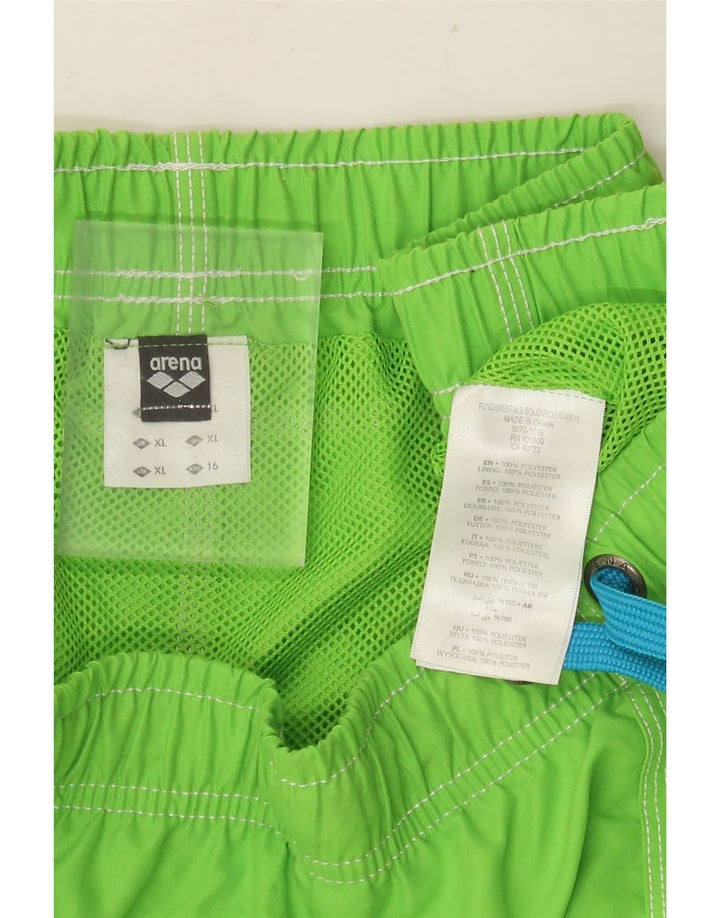 ARENA Badeshorts til mænd XL Grøn polyester