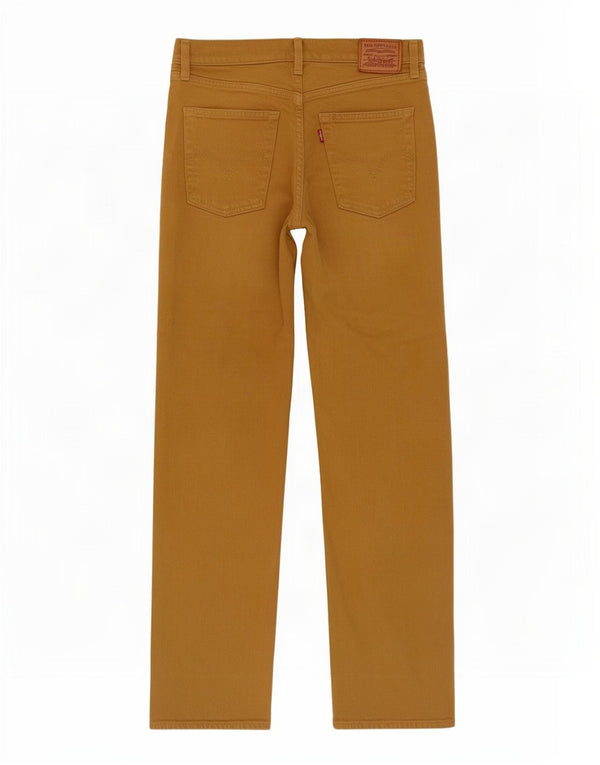 Levi's Dame Ribcage Lige Casual Bukser W27 L29 Beige Bomuld